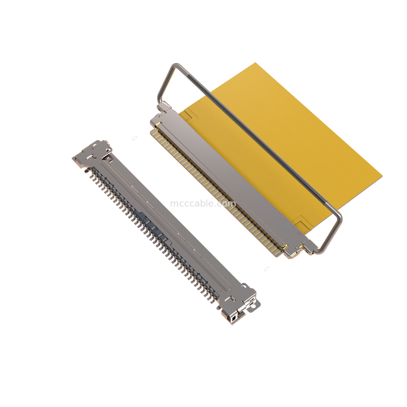 Lvds Cable VSF 20645-040T-01 40P 0.5mm Pitch برای اتصال صفحه نمایش کریستال مایع