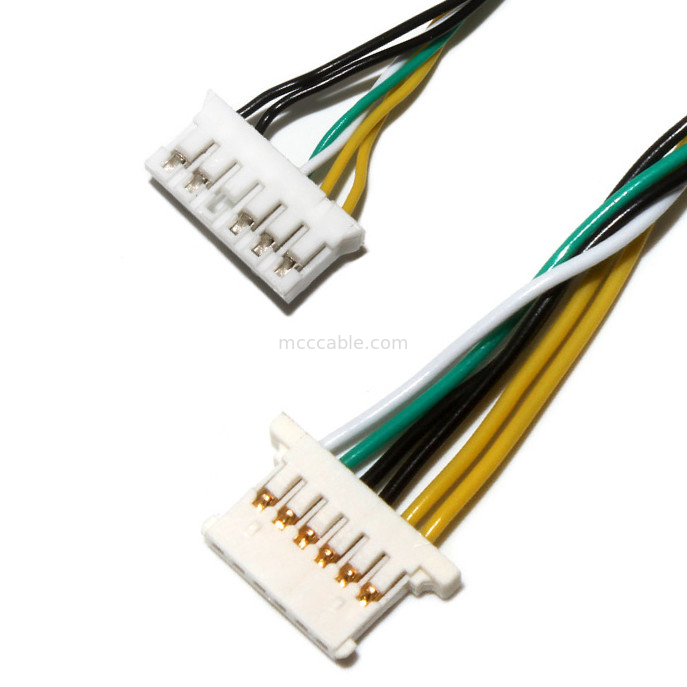 کابل JST PHR-6 2.0MM 6 پین به MOLEX 51146-0600 1.25 میلی متر 6 پین سیم مهار کابل LED