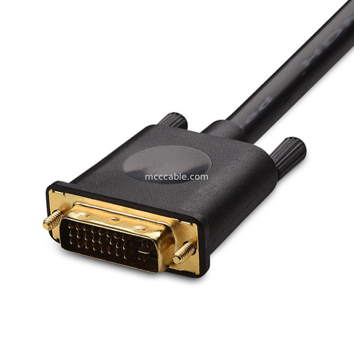 ROHS DVI-I 24+5 پین به کابل VGA LVDS LCD مونتاژ کانکتور OEM / ODM