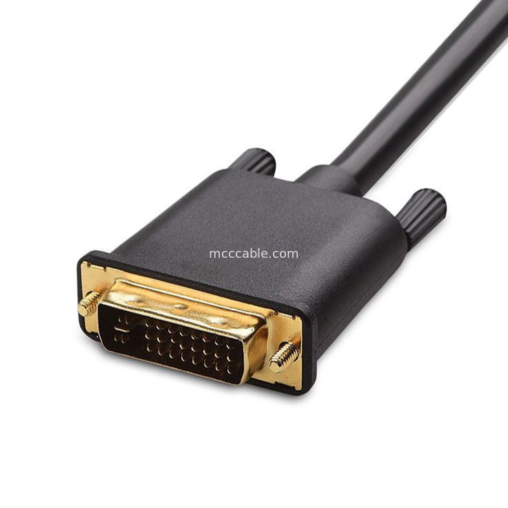 ROHS DVI-I 24+5 پین به کابل VGA LVDS LCD مونتاژ کانکتور OEM / ODM