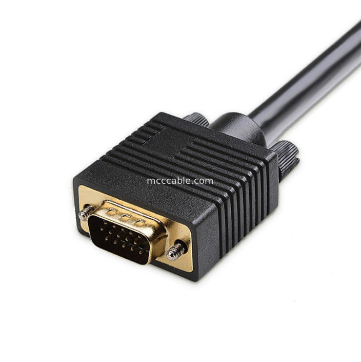 ROHS DVI-I 24+5 پین به کابل VGA LVDS LCD مونتاژ کانکتور OEM / ODM