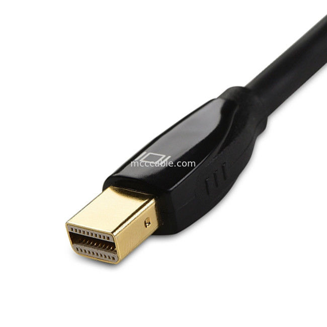 OEM / ODM Lvds کابل مونتاژ Mini Displayport به Dvi 3 در 1 آداپتور کانکتور