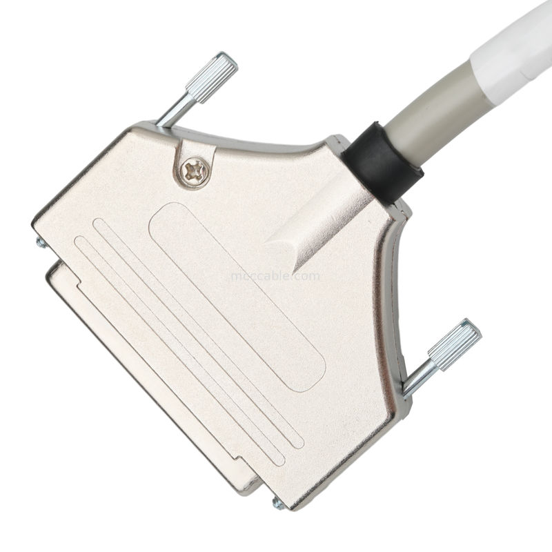 Hd D Sub Db50 Case زنک آلیاژ نیکل پوشش داده شده به D-Sub Mdr پلگ Od 90mm