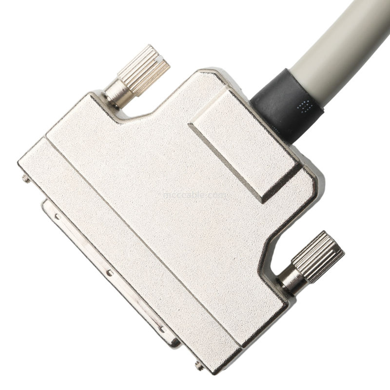 Hd D Sub Db50 Case زنک آلیاژ نیکل پوشش داده شده به D-Sub Mdr پلگ Od 90mm