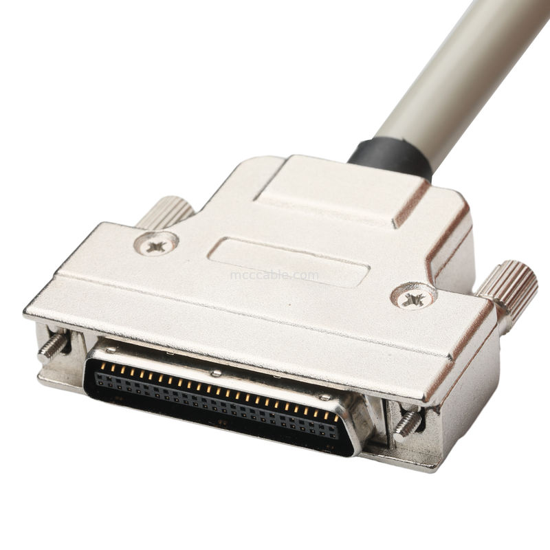 Hd D Sub Db50 Case زنک آلیاژ نیکل پوشش داده شده به D-Sub Mdr پلگ Od 90mm