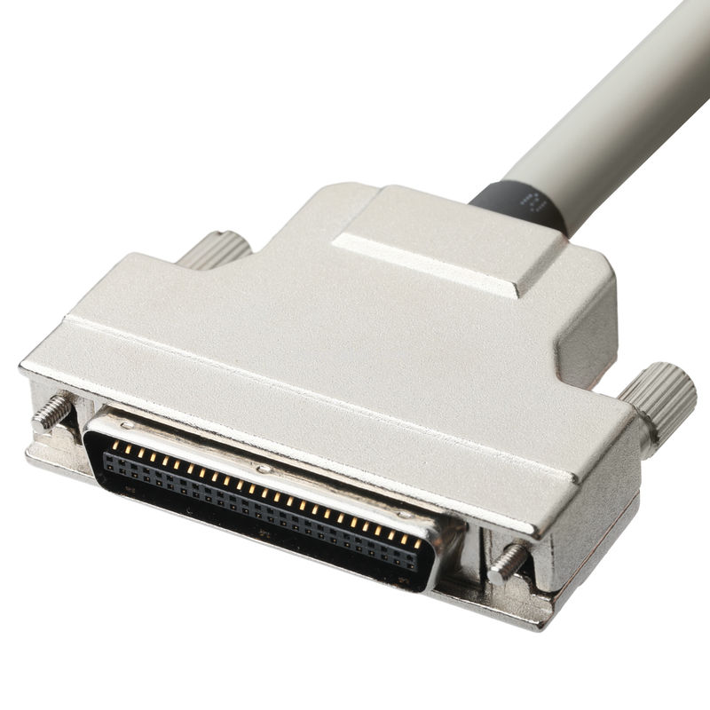 Hd D Sub Db50 Case زنک آلیاژ نیکل پوشش داده شده به D-Sub Mdr پلگ Od 90mm