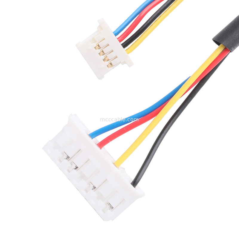 ROHS MOLEX 41146-0500 به JST PHR-7 سیم UL1061 28AWG کابل OEM / ODM