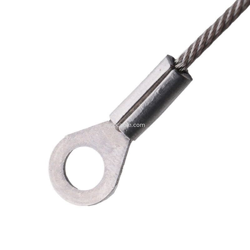 کابل های لچکدار و لابراتوار از فولاد ضد زنگ، سیم های حفاظتی سوراخ شده، کاربردهای رسانا و سایر کاربردهای دیگر