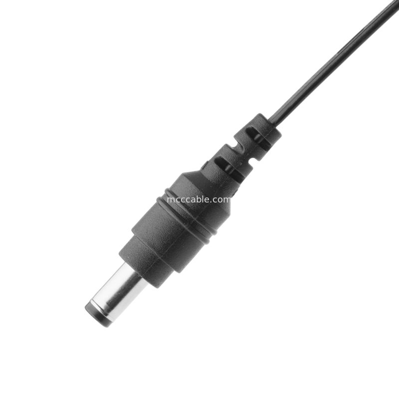 DC Plug 2.1*5.5mm Solder Type PVC شکل گیری به TE Blue Housing 2P کانکتور کابل زنانه
