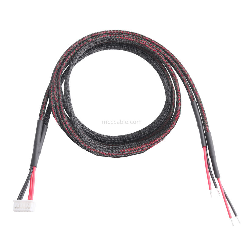 MOLEX 5023510600 PITCH 2.0mm 6P خانه به قلع*4Pcs UL1007 80C 300V 22AWG رنگ Wre نمودار PVC ROHS