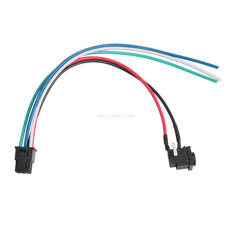 LHE 2147552062 MX3.0 6P به PJ-019 کابل اتصال برق DC UL1007 کابل 20AWG