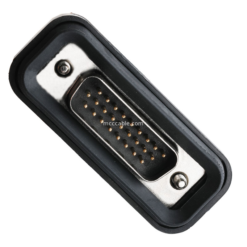 مجموعه کابل LVDS ROHS HDB-26BMMA-SL7001 مرد به HDB-26BFFA-SL7001 زن طول سفارشی OEM / ODM