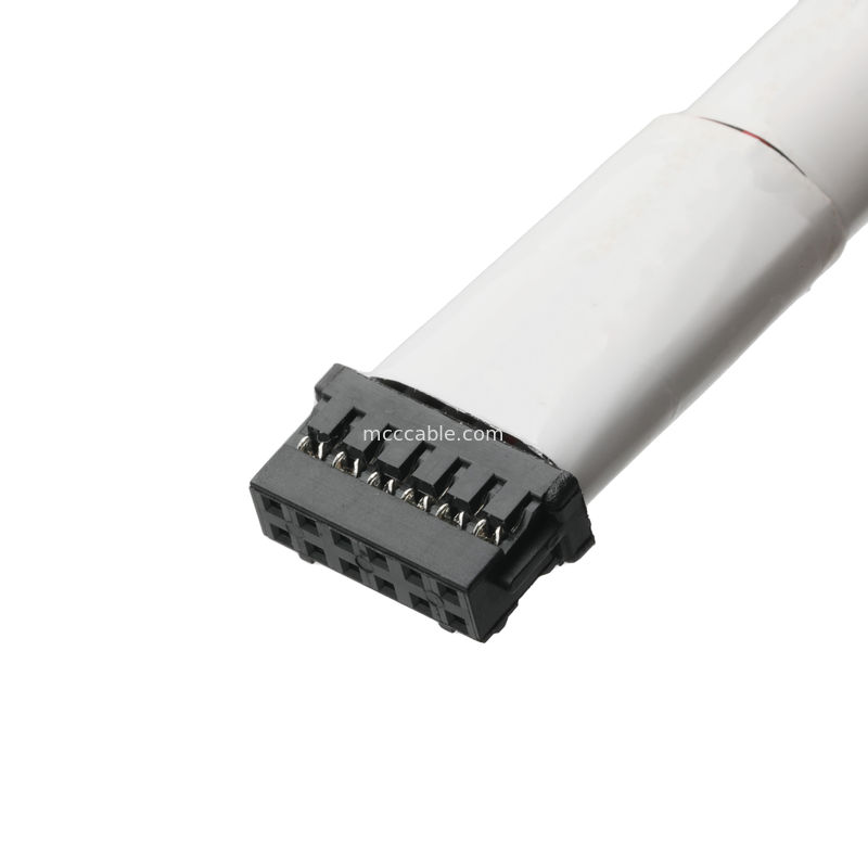 12Pin PA66 P/N DF11-12DS-2C UL 1007 24AWG کابل اتصال مجموعه OEM / ODM