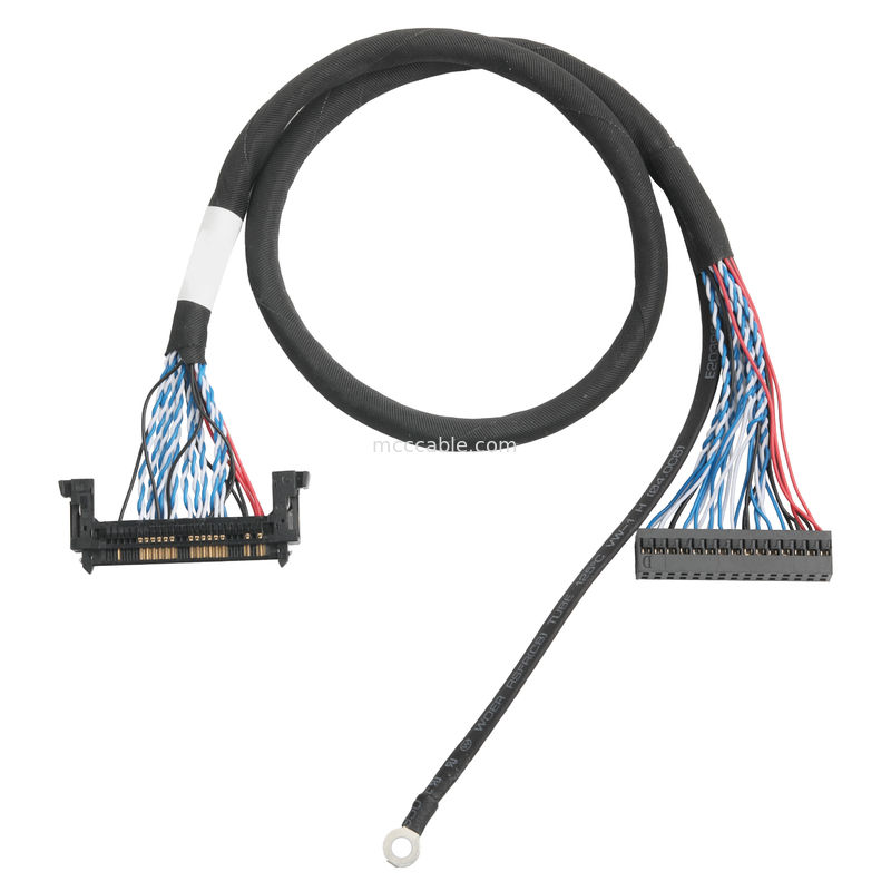 مجموعه کابل LVDS JAE FI-RE51HL 51Pin تا DP2.0 30Pin یا EGN UL 1571 28AWG کابل OEM / ODM