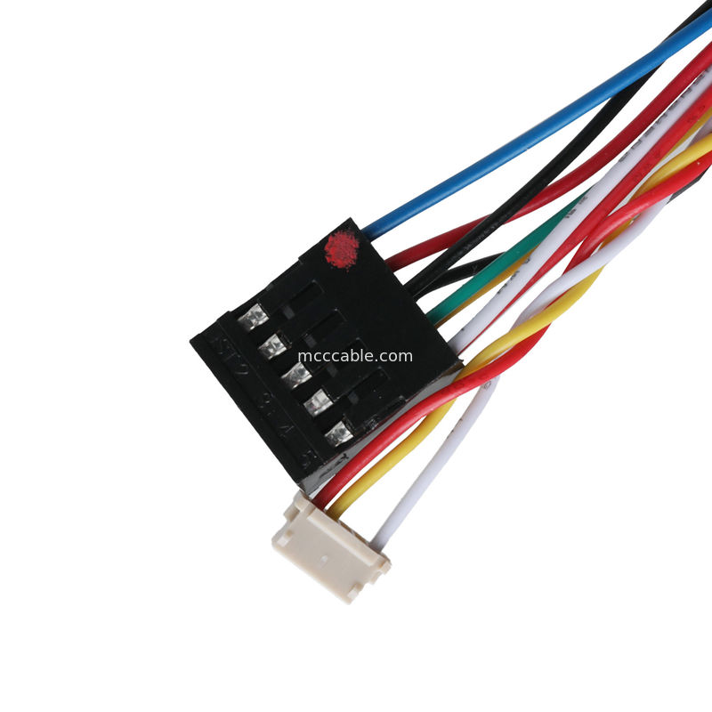 ترکیب کابل سفارشی JST RF-10 به DF13-14S-1.25C DF13-5S-1.25C و مجموعه اتصال کابل SEN-13314