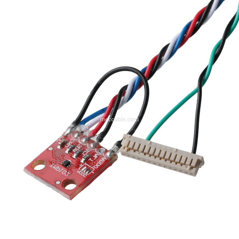 ترکیب کابل سفارشی JST RF-10 به DF13-14S-1.25C DF13-5S-1.25C و مجموعه اتصال کابل SEN-13314