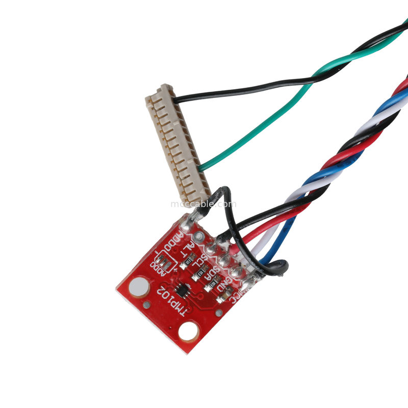 ترکیب کابل سفارشی JST RF-10 به DF13-14S-1.25C DF13-5S-1.25C و مجموعه اتصال کابل SEN-13314