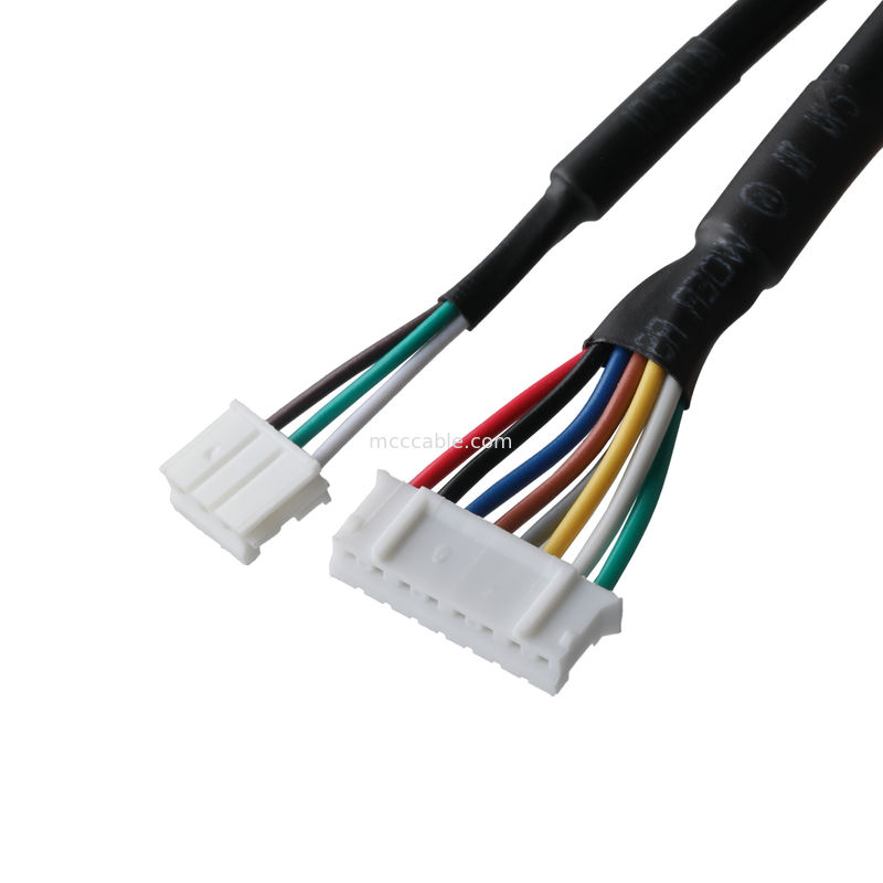 JST PHR-14P به JST PHR-8P و JST-PHR-3P LVDS کابل مونتاژ کانکتور پیچ 2.0mm کابل OEM / ODM