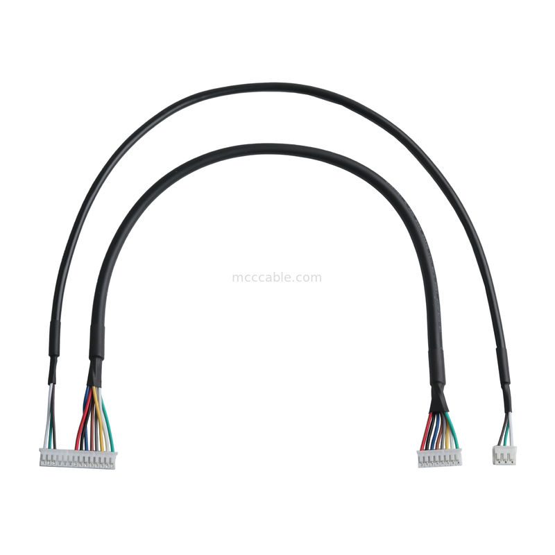 JST PHR-14P به JST PHR-8P و JST-PHR-3P LVDS کابل مونتاژ کانکتور پیچ 2.0mm کابل OEM / ODM