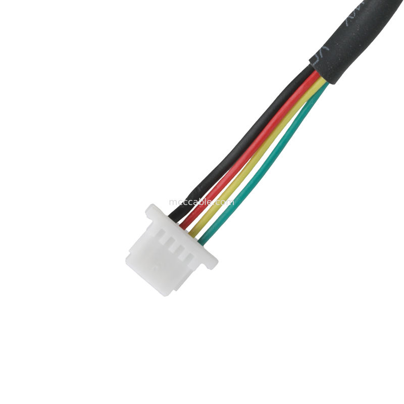 3.5mm 4Pin Heaphone Earphone Plug MALE به JST SHR-04V-S-B مجموعه اتصال کابل OEM / ODM