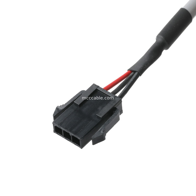 HSG 43640-0300 زنانه به HSG 43645-0300 مرد MX پیچ 3.0mm LVDS کابل مونتاژ