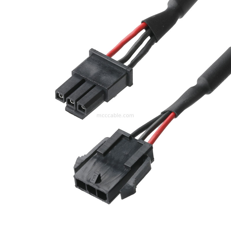 HSG 43640-0300 زنانه به HSG 43645-0300 مرد MX پیچ 3.0mm LVDS کابل مونتاژ