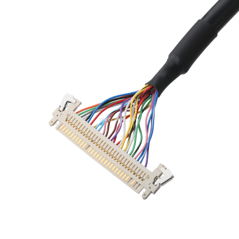 DF20A-50DS-1C و Molex 0510210800 به JAE FI-X30HL 30Pin lvds edp کابل کانکتور OEM / ODM