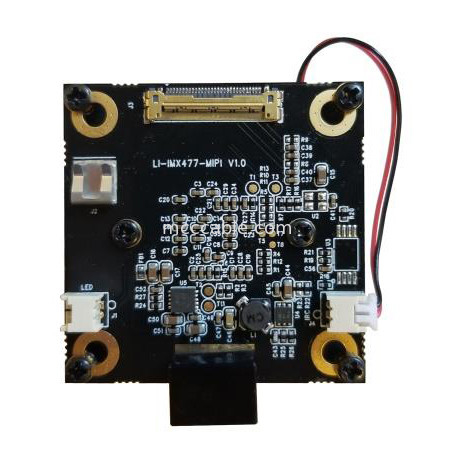 مایکرو کواکس LI-JXAV-MIPI-ADPT-4CAM صفحه دوربین و کانکتور دوربین طراحی FAW-1233-02 کابل OEM / ODM