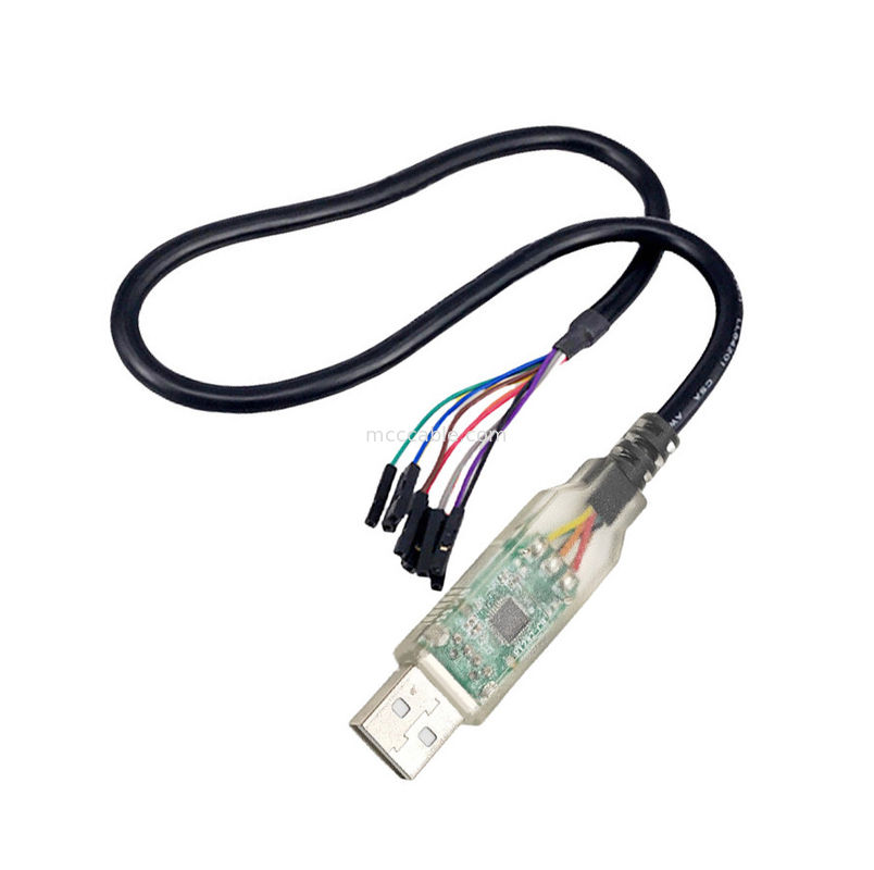 C232HD-DDHSP-0 FT232 چیپ وارد شده USB به سرعت بالا UART Serial Adapter 3P Cable