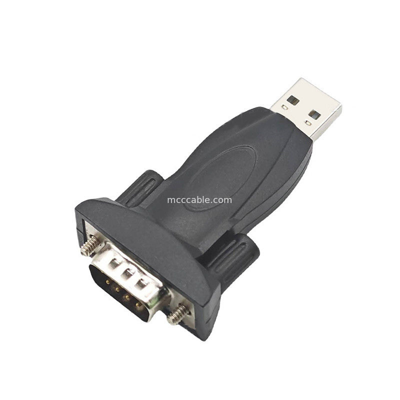 کانکتورهای صنعتی USB RS232 کابل سریال DB-9Pin مرد USB کابل سریال پشتیبانی PL2303\CH340 پروتکل آداپتور