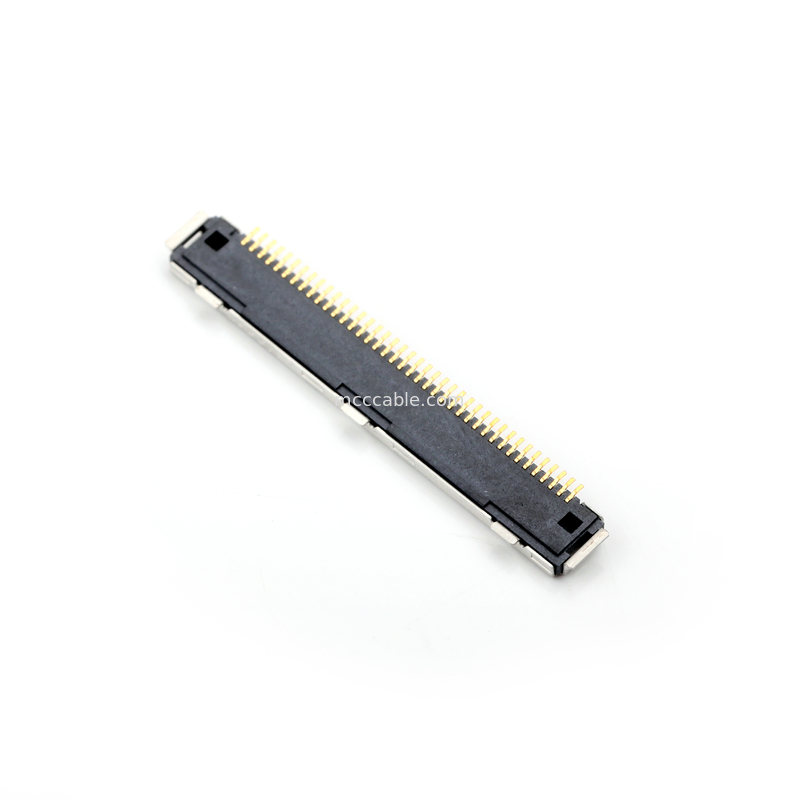 هیوندا LVD-A40SFYG-TP 0.5mm Pitch PC Board اتصال کابل همکسه ای زنانه