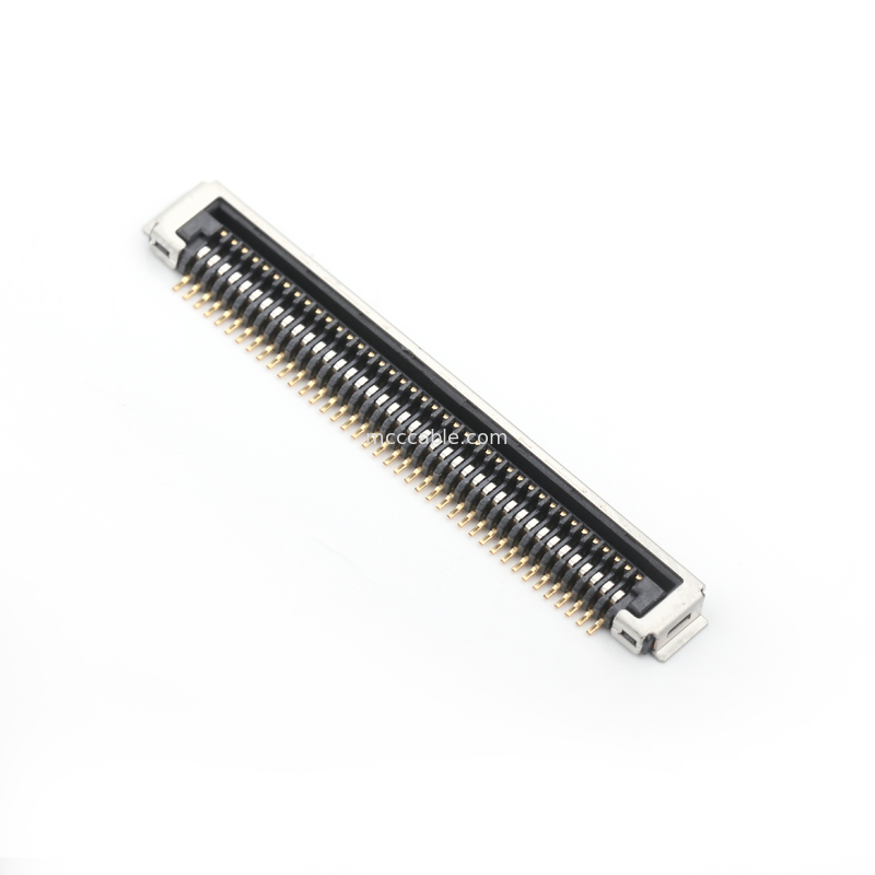 هیوندا LVD-A40SFYG-TP 0.5mm Pitch PC Board اتصال کابل همکسه ای زنانه