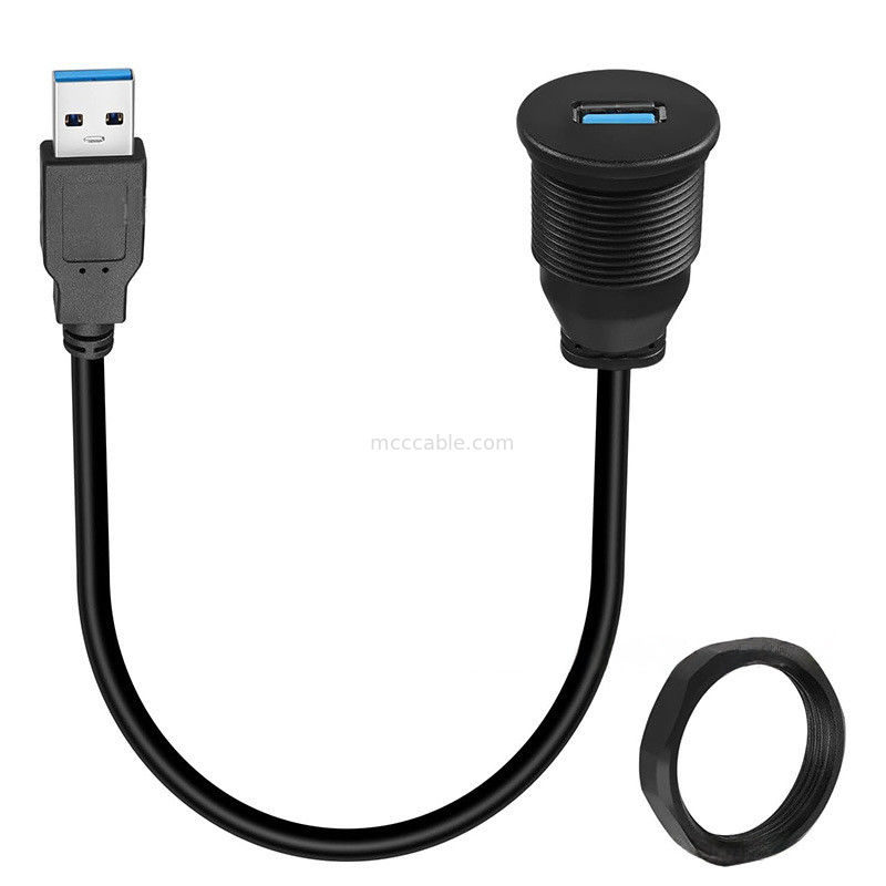USB3.0 لوله ی سفارشی USB3.0 لوله ی دایره ای USB3.0 از ماده به مرد