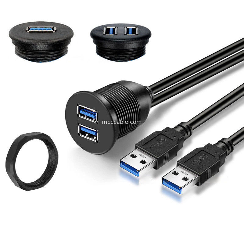 USB3.0 لوله ی سفارشی USB3.0 لوله ی دایره ای USB3.0 از ماده به مرد