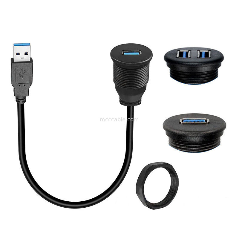 USB3.0 لوله ی سفارشی USB3.0 لوله ی دایره ای USB3.0 از ماده به مرد
