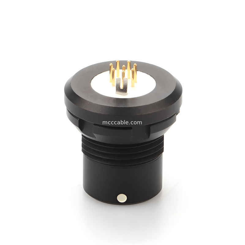 کانکتور دایره ای ضد آب صنعتی X سری 8P کانکتور نظامی زنانه - انتقال داده با سرعت بالا