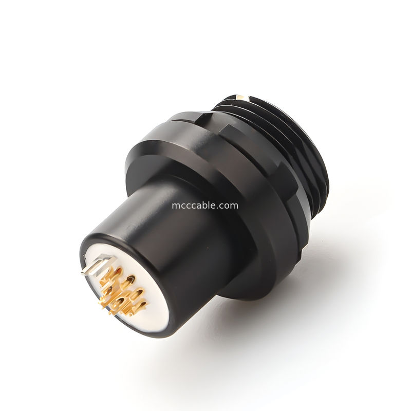 کانکتور دایره ای ضد آب صنعتی X سری 8P کانکتور نظامی زنانه - انتقال داده با سرعت بالا