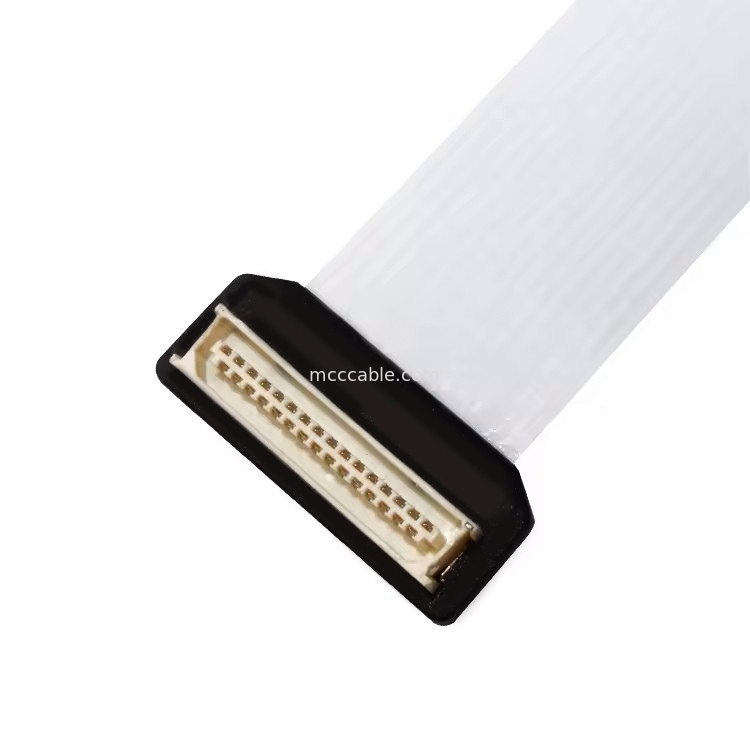 DF9 سری DF9 31P کابل پزشکی درجه صنعتی کابل LCD 31pin زنانه Hotbar کابل صاف