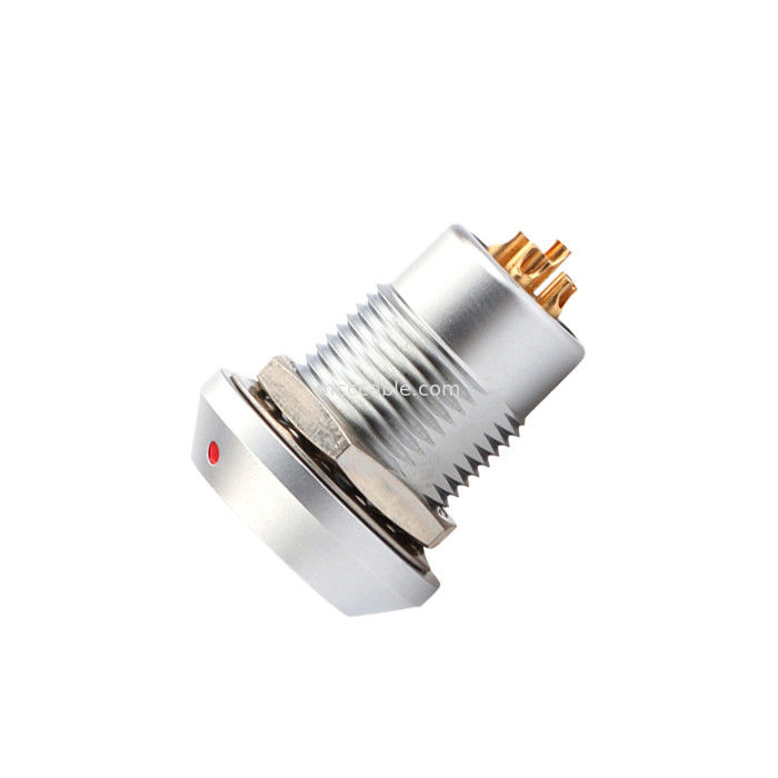 اتصال کننده ی خود قفل کننده ی فشار-کشان کنتاکتورهای دایره ای سری B Z8 6Pin زنانه