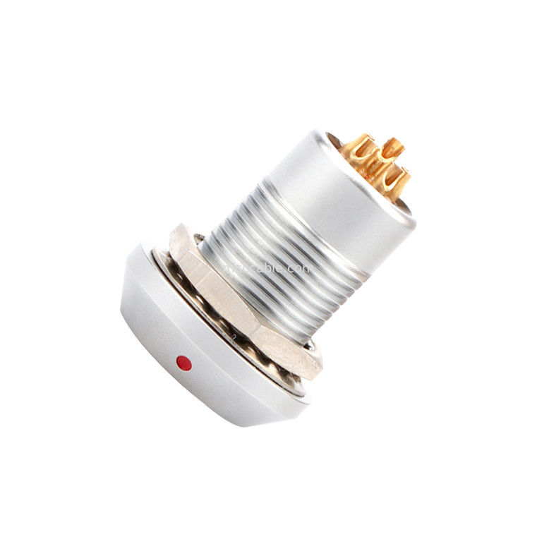 اتصال کننده ی خود قفل کننده ی فشار-کشان کنتاکتورهای دایره ای سری B Z8 6Pin زنانه