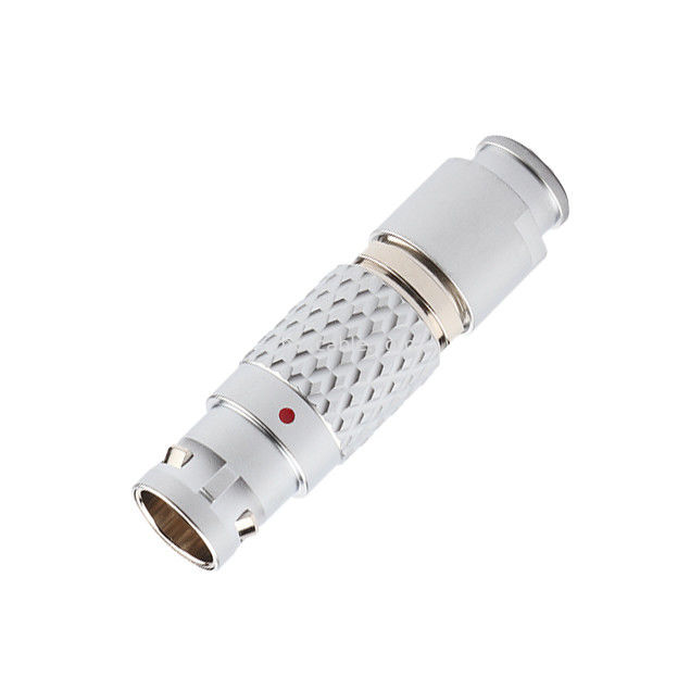 اتصال کننده ی خود قفل کننده ی LEB سری FGG.1B 7Pin Male Plug Aviation Industrial Circular