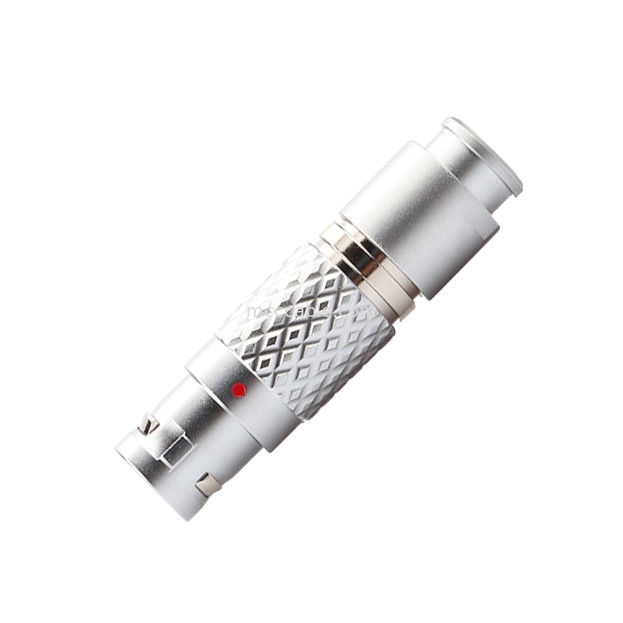 اتصال کننده ی خود قفل کننده ی LEB سری FGG.1B 7Pin Male Plug Aviation Industrial Circular