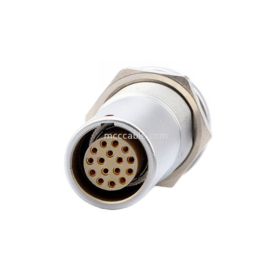 کانکتورهای دایره ای پزشکی صنعتی نظامی سری B Z19 16P ثابت دو طرفه ، مغز ثابت ، پین های ثابت در هر دو سر