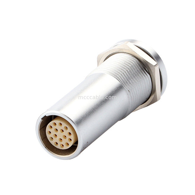 کانکتورهای دایره ای پزشکی صنعتی نظامی سری B Z19 16P ثابت دو طرفه ، مغز ثابت ، پین های ثابت در هر دو سر