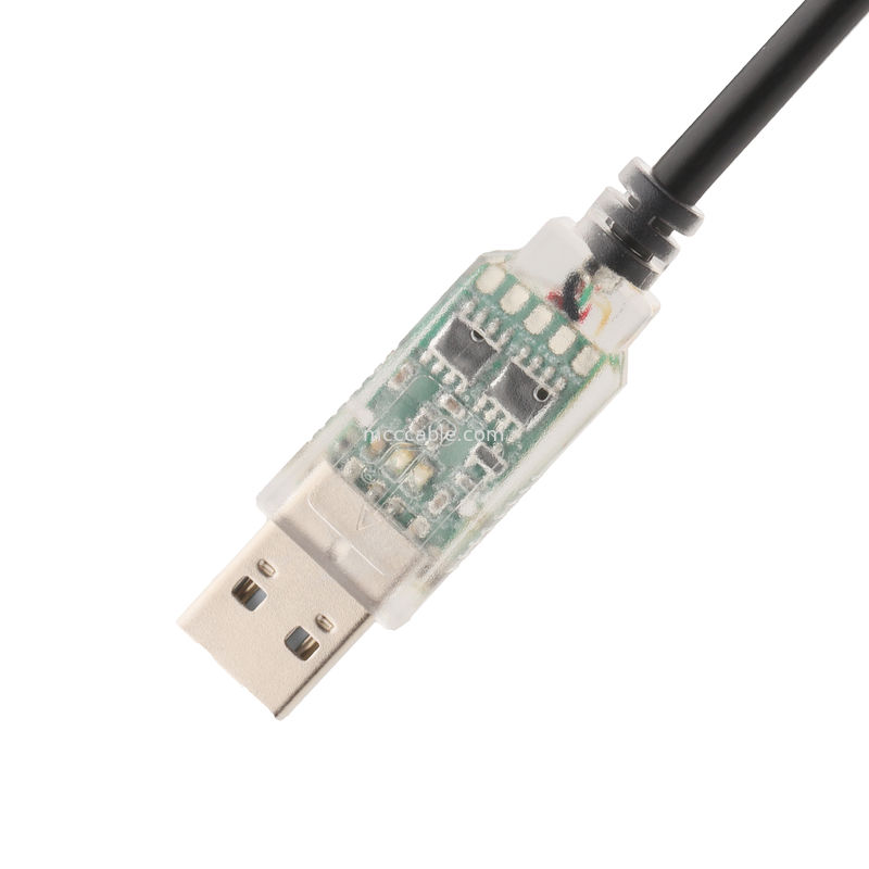 USB RS422 به RJ45 8P8C کابل نکیل زنانه WB-1800-BT شبکه صنعتی