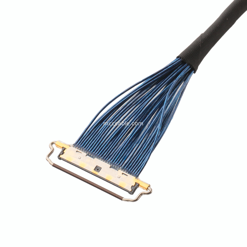 رابط کابل کواکسیال میکرو DF81-30P-LCH زرد روشن قرمز رنگ