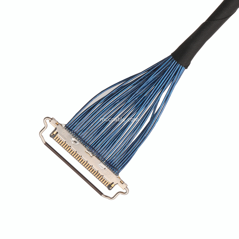 رابط کابل کواکسیال میکرو DF81-30P-LCH زرد روشن قرمز رنگ