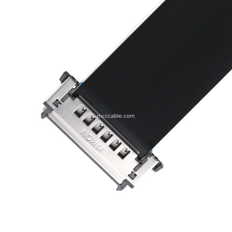 RE51 CONNGolden Pins UP FPC FFC کابل 51Pin 0.5mm pitch کابل صاف انعطاف پذیر طول 300mm