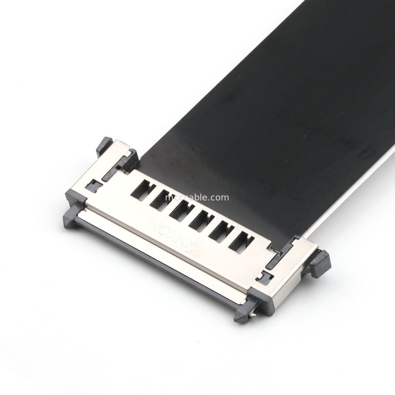 RE51 CONNGolden Pins UP FPC FFC کابل 51Pin 0.5mm pitch کابل صاف انعطاف پذیر طول 300mm