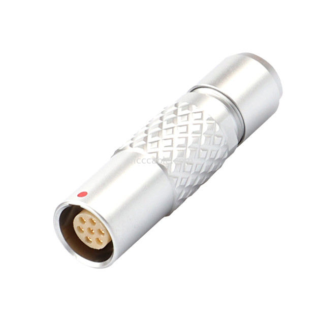 7Pin Z4 سری B دایره ای اتصال ضد آب سوکت شناور امن فشار کشیدن سیستم خود قفل